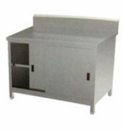 Cabinet Table With Sliding Shutter